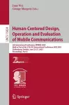 Human-Centered Design, Operation and Evaluation of Mobile Communications cover