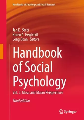 Handbook of Social Psychology cover