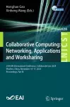 Collaborative Computing: Networking, Applications and Worksharing cover