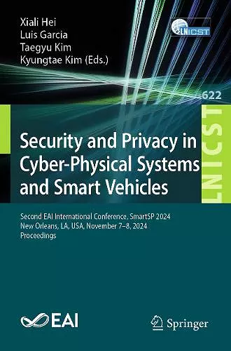Security and Privacy in Cyber-Physical Systems and Smart Vehicles cover