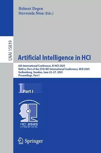Artificial Intelligence in HCI cover