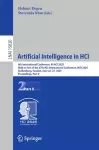 Artificial Intelligence in HCI cover