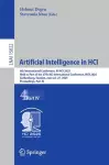 Artificial Intelligence in HCI cover