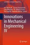 Innovations in Mechanical Engineering IV cover