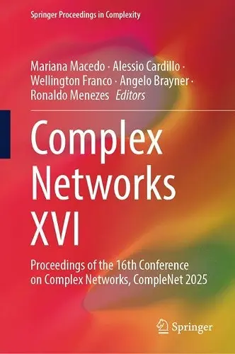 Complex Networks XVI cover