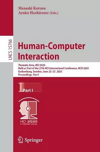 Human-Computer Interaction cover