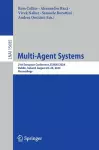 Multi-Agent Systems cover