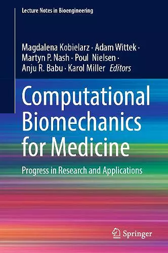 Computational Biomechanics for Medicine cover