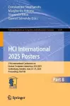 HCI International 2025 Posters cover