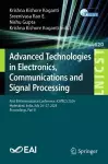 Advanced Technologies in Electronics, Communications and Signal Processing cover
