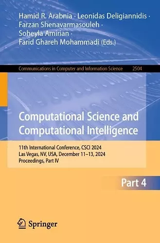 Computational Science and Computational Intelligence cover
