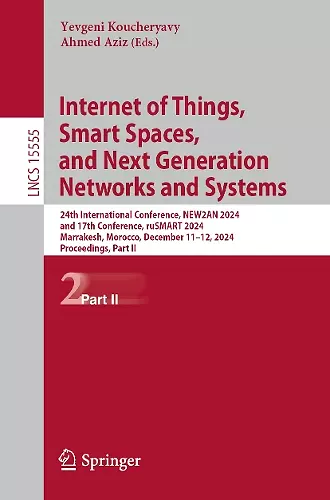 Internet of Things, Smart Spaces, and Next Generation Networks and Systems cover