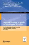 Advanced Computing Techniques in Engineering and Technology cover