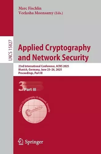 Applied Cryptography and Network Security cover