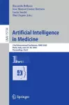 Artificial Intelligence in Medicine cover