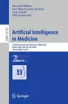 Artificial Intelligence in Medicine cover