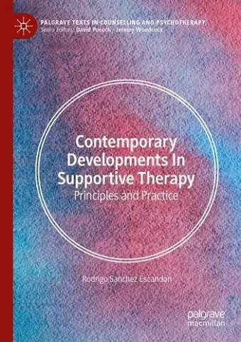 Contemporary Developments in Supportive Therapy cover