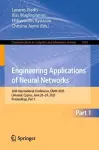 Engineering Applications of Neural Networks cover