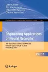 Engineering Applications of Neural Networks cover