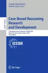 Case-Based Reasoning Research and Development cover