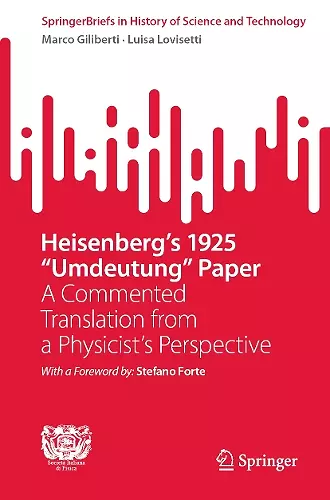 Heisenberg's 1925 "Umdeutung" Paper cover