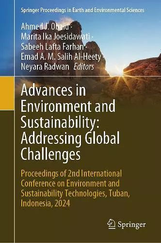Advances in Environment and Sustainability: Addressing Global Challenges cover