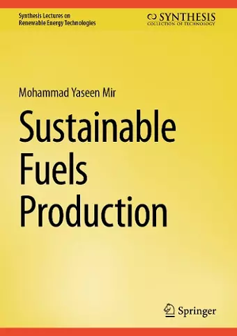 Sustainable Fuels Production cover