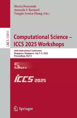 Computational Science – ICCS 2025 Workshops cover