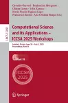 Computational Science and Its Applications – ICCSA 2025 Workshops cover