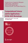 Computational Science and Its Applications – ICCSA 2025 Workshops cover