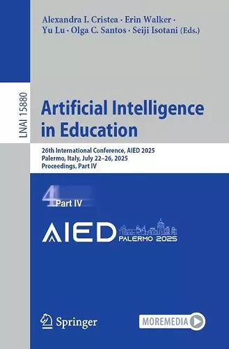 Artificial Intelligence in Education cover