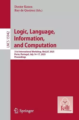 Logic, Language, Information, and Computation cover