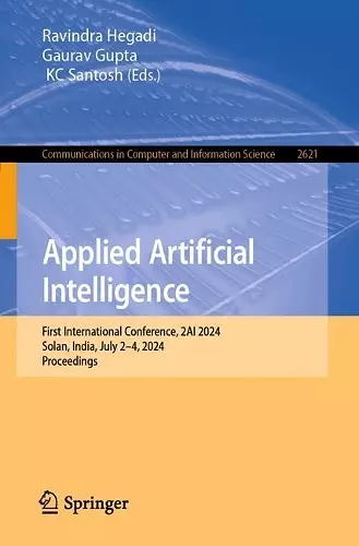 Applied Artificial Intelligence cover