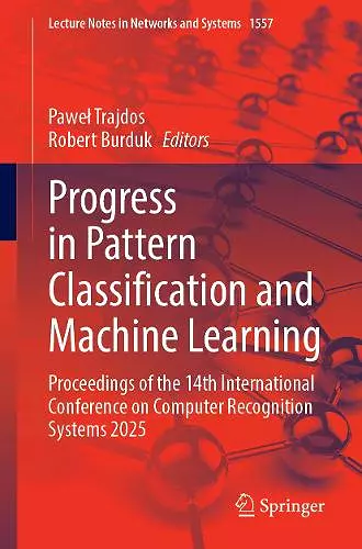 Progress in Pattern Classification and Machine Learning cover