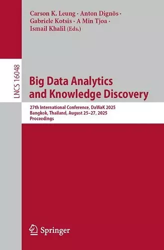 Big Data Analytics and Knowledge Discovery cover