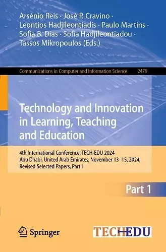 Technology and Innovation in Learning, Teaching and Education cover