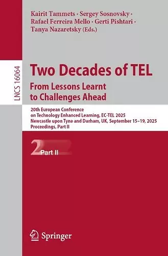 Two Decades of TEL. From Lessons Learnt to Challenges Ahead cover