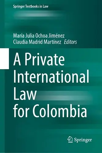 A Private International Law for Colombia cover