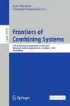 Frontiers of Combining Systems cover