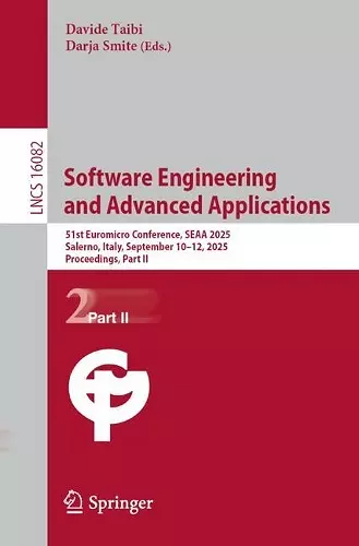 Software Engineering and Advanced Applications cover