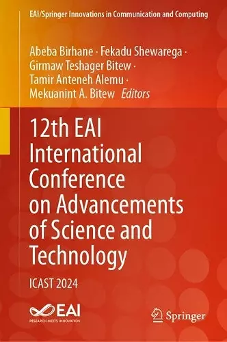 12th EAI International Conference on Advancements of Science and Technology cover