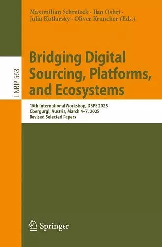 Bridging Digital Sourcing, Platforms, and Ecosystems cover