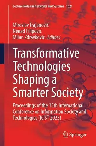 Transformative Technologies Shaping a Smarter Society cover