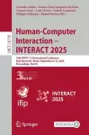 Human-Computer Interaction – INTERACT 2025 cover