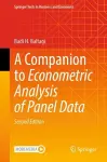 A Companion to Econometric Analysis of Panel Data cover