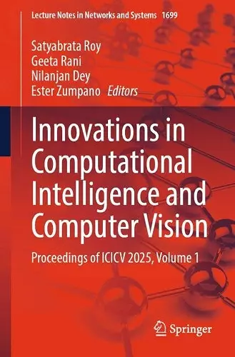 Innovations in Computational Intelligence and Computer Vision cover