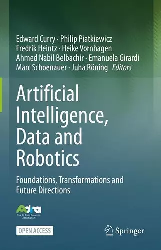 Artificial Intelligence, Data and Robotics cover