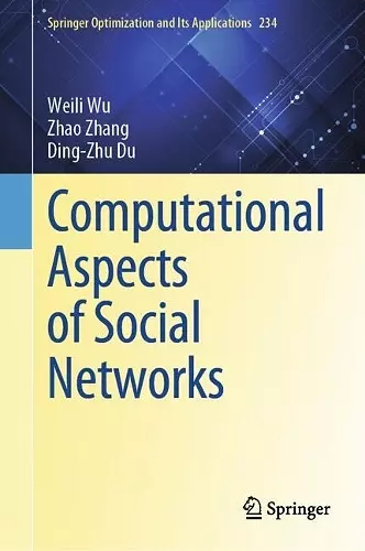 Computational Aspects of Social Networks cover