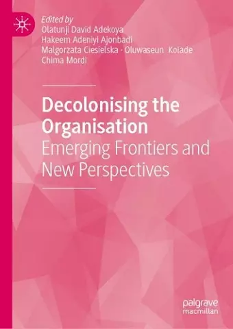 Decolonising the Organisation cover