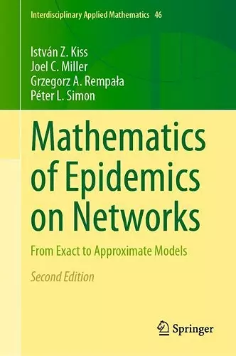 Mathematics of Epidemics on Networks cover